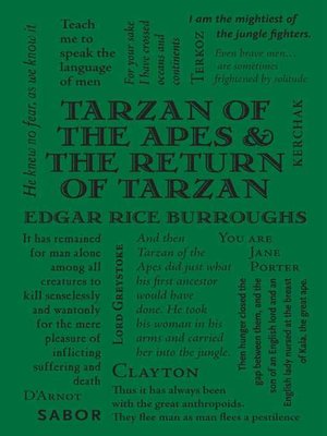 cover image of Tarzan of the Apes & the Return of Tarzan